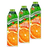 Tymbark Juice 100% pomaranč 1 l x 3 kusy