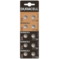 10 x batéria Duracell G13/LR44/A76/L1154