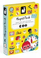 Magnetické puzzle Janod Magnetibook Clock