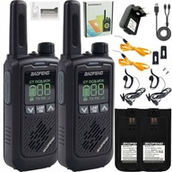 2x Baofeng BF-T17 WALKIE TALKIE USB