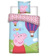 POSTEĽNÉ PODSIEĽKY 100x135 PEPPA Pras