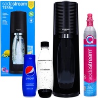 SODASTREAM SYFÓN VODY ČIERNY + PRÍSLUŠENSTVO