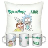 RICK AND MORTY SET HRNČEK + VANKÚŠ + MENO