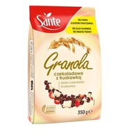 Sante Granola s bielou čokoládou a jahodami 350g