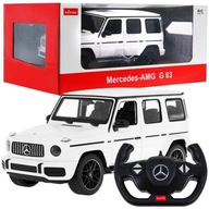 AUTO NA DIAĽKOVÉ OVLÁDANIE RASTAR MERCEDES AMG G63 1:14 BIELA ​​+ DIAĽKOVÉ 2,4 GHZ