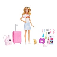 Bábika Barbie Malibu na cestách s doplnkami HJY18 MATTEL