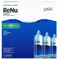 Renu Multiplus tekutina na šošovky 3 x 360 ml