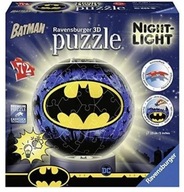 3D puzzle 72 ks. Žiarivá guľa Batman Ravensburger