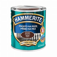 Hammerite Straight on Rust 0,25L - matná hnedá