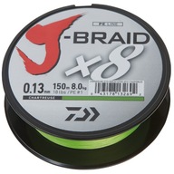 Daiwa J-Braid X8 Chartreuse 0,20mm 300m