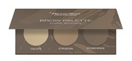 Paletka tieňov Pierre René Eyebrow - 02 Dark Brown