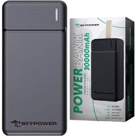 Powerbanka 30000 mAh 2.1A USB TYP C Kontrolné diódy