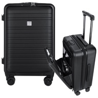 James Hawk Cabin Trolley Cabin kufor Polycarbonate Black