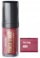 Avon Power Stay Shiny tekutý rúž - Cherry Charge