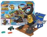 HOT WHEELS MONSTER TRUCK TRACK SET Gorilla Arena