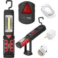 LED NABÍJACÍ HÁČIK 3v1 + MAGNET + USB