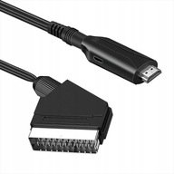 IRIS Cable adapter konvertor z Euro/Scart na HDMI, TV obrazovka ma HDMI