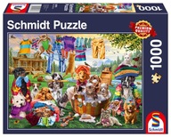 Schmidt PQ Puzzle 1000 dielikov Záhrada plná zvieratiek