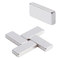 Neodymový magnet silný 30x10x4 mm Sada 4 ks