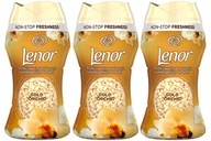 LENOR Gold Orchid perličky na bielizeň 140g x3