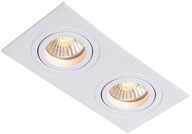 ZÁPUSTNÁ LAMPA 2x50W biela LIGHT PRESTIGE