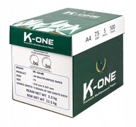 Papier do kopírky A4 75g Biely kartón K-One 5x stoh