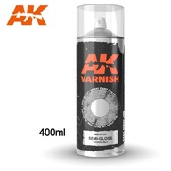 AK INTERACTIVE 1014 Pololesklý lak v spreji 400 ml