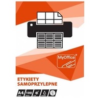 ŠTÍTKY A4 MyOFFICE 38 X 21,2 MM (100)