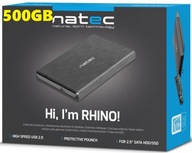 PRENOSNÝ DISK natec-GO 500 GB 2,5'' USB 3.0 ČIERNA