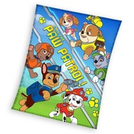 Deka 110x140 Paw Patrol Paw Chase Skye Dogs Dogs Coral Deka Super mäkká