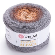 FLOWERS ALPACA YarnArt priadza - 428