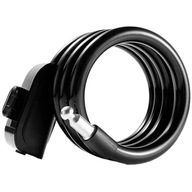 ROCKBROS BIKE LOCK S KĽÚČOM 1,1M SILNÝ ODOLNÝ ODOLNÝ ČIERNY