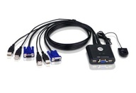 ATEN CS22U KVM switch (CS22U-A7) 2-port.