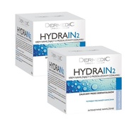 2x DERMEDIC HYDRAIN2 hydratačný krém na suchú pleť 50ml - DEN A NOC