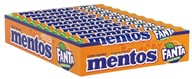 20 x Mentos FANTA 38g pomarančové žuvacie kvapky