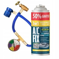 Sada 3v1 Oil Sealant Gas R134a VEĽKÁ KANZA 50% zadarmo + manometer