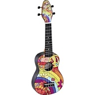 Súprava na sopránové ukulele Keiki K2-68 Peace