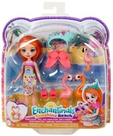 ENCHANTIMALS FLAMINGO RODINNÁ BÁBIKA A ZVIERATKÁ HRX85