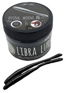 Libra Lures Dying Worm 040 Black 7cm Krill