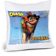 Vankúš CRASH BANDICOOT + MENO