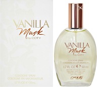 COTY VANILLA MUSK EAU DE COLOGNE 50ml EDC WOMAN