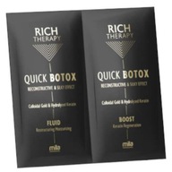 Mila Rich Therapy Quick Boto-X hĺbkovo obnovujúca vlasová kúra 2x12ml