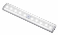 BEZDRÔTOVÁ LAMPA 10 LED PIR SNÍMAČ POHYBU