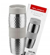 TERMOhrnček PRESSTON 360 ML ŠEDÝ