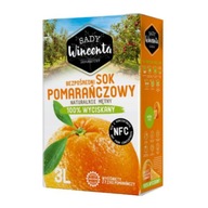 sada 4x POMERANČOVÁ ŠŤAVA 3 L, lisovaná, NFC