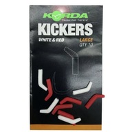 Korda Kickers Red White L hákové polohovadlá