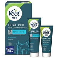 Sada Veet Men 100 ml depilačný krém + 50 ml post-depilačný balzam