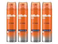 4x GILLETTE ICY MENTOLOVÁ PENA NA HOLENIE 250ml