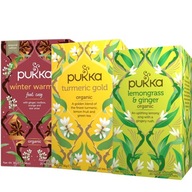 Pukka Bio kurkuma Lemongrass Winte Tea Set