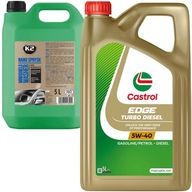 Castrol Edge 5W40 Turbo Diesel 5L + K2 Nano Spray